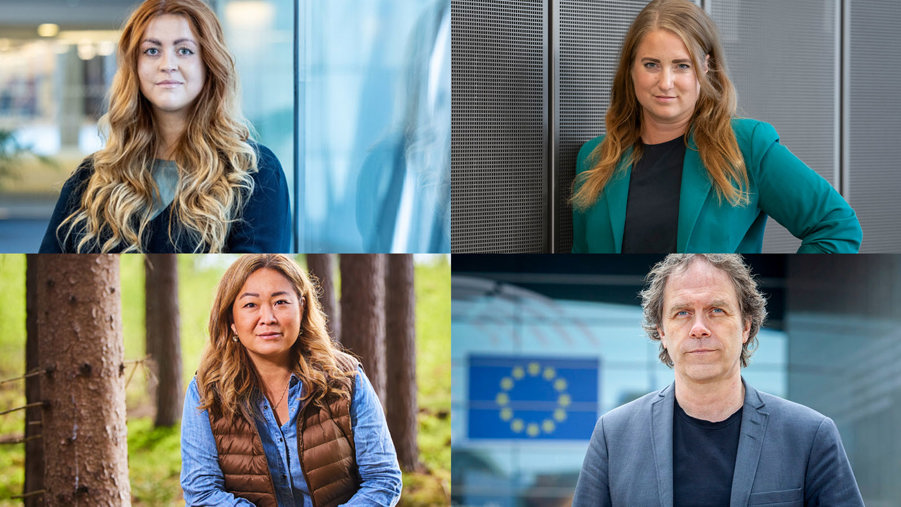 jessica polfjärd, emma wiesner, pär holmgren, sofie eriksson